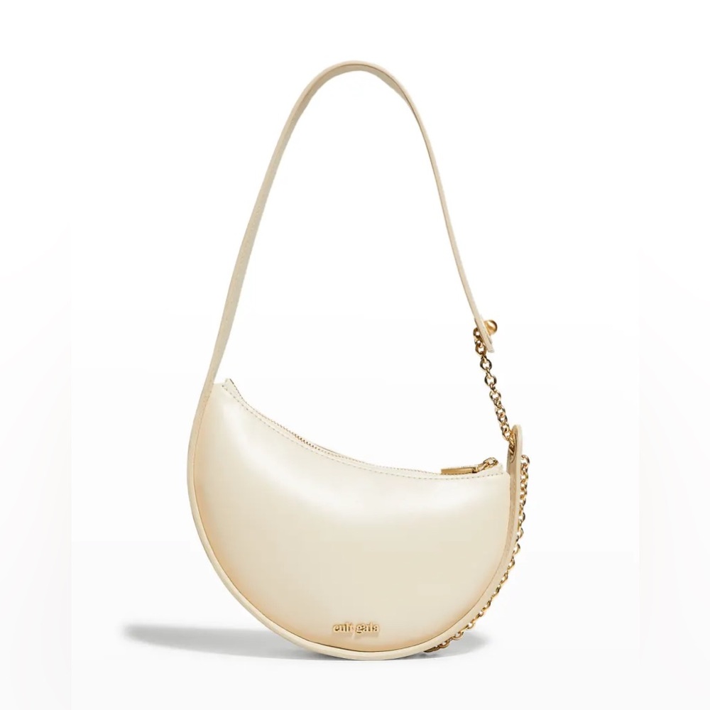 Cult Gaia Nadia Half-Moon Shoulder Bag